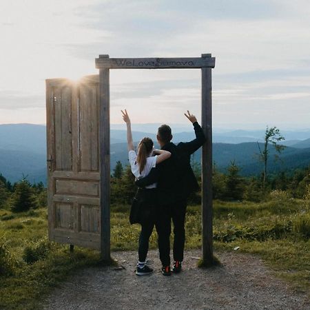 Ferienwohnung Apartman Pod Jasanem Hojsova Straz Brcalnik Železná Ruda Exterior foto
